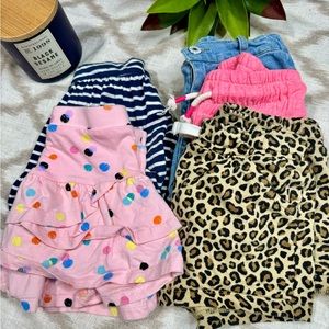 Girls 4/5 bottoms shorts & skirts